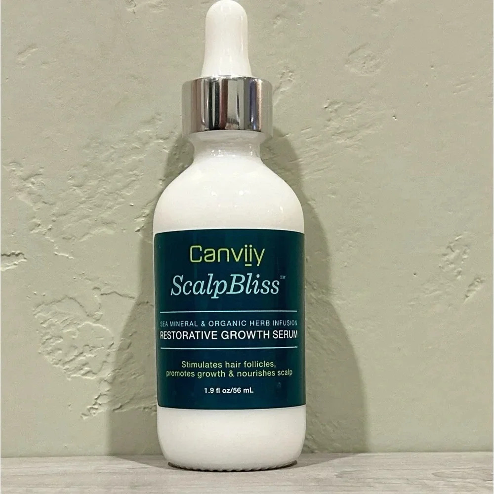 Canvii Scalp Bliss Restorative Growth Serum with Sea Minerals.